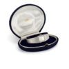 Ceas original Bucherer din aur alb de 18k cu diamante naturale