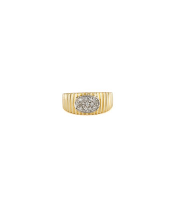 Inel din aur de 18k cu diamante naturale